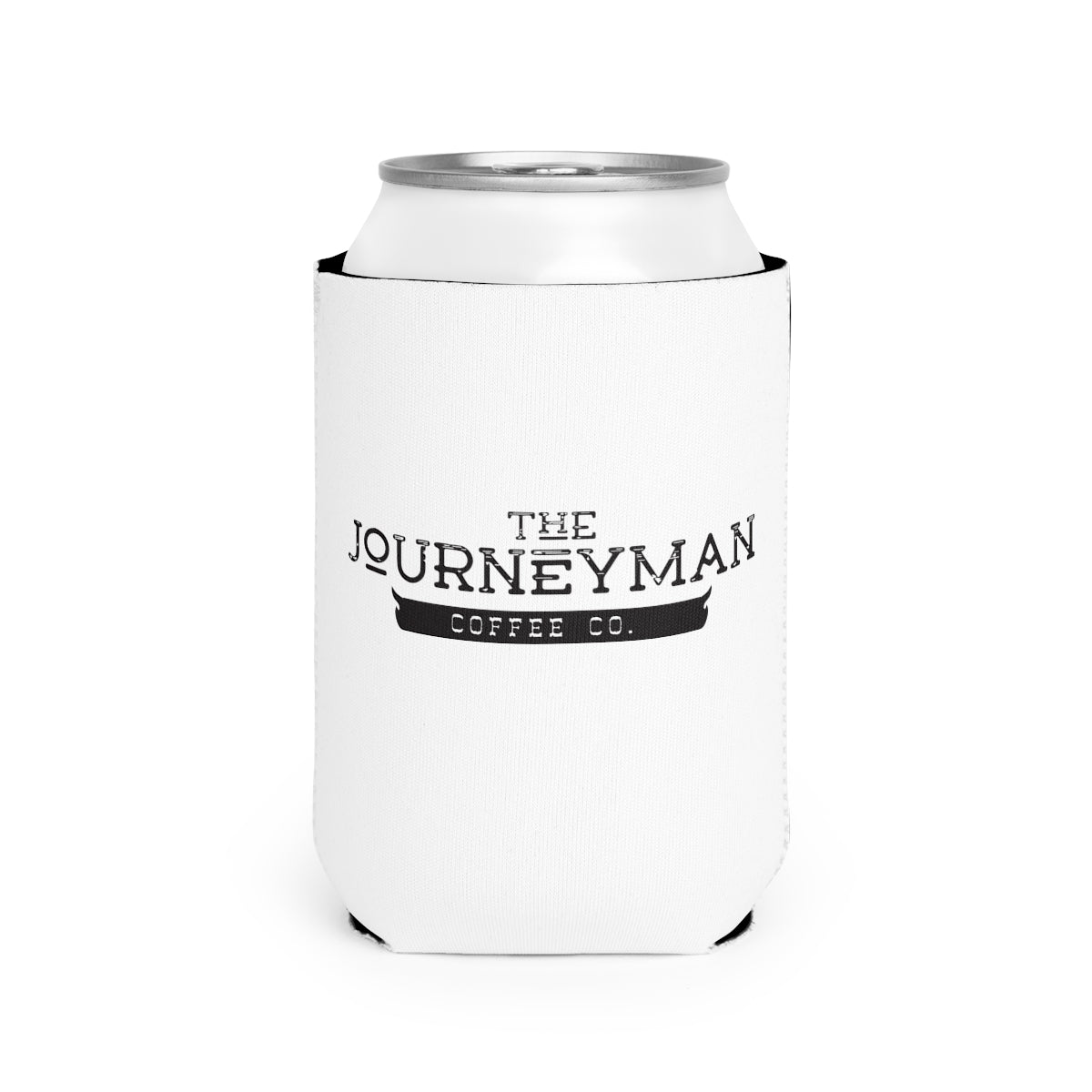 The Journeyman Vintage White Can Cooler