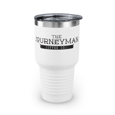 The Journeyman Vintage White Tumbler 30oz