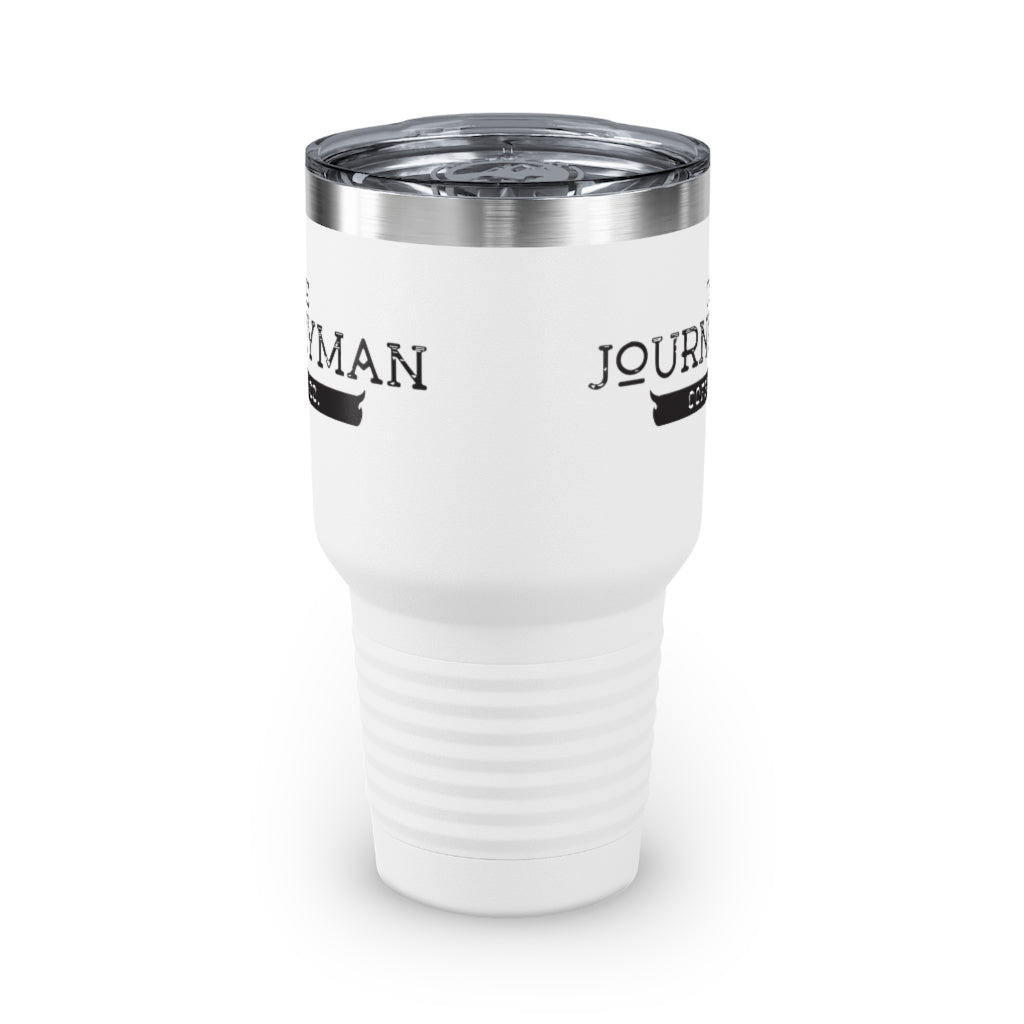 The Journeyman Vintage White Tumbler 30oz