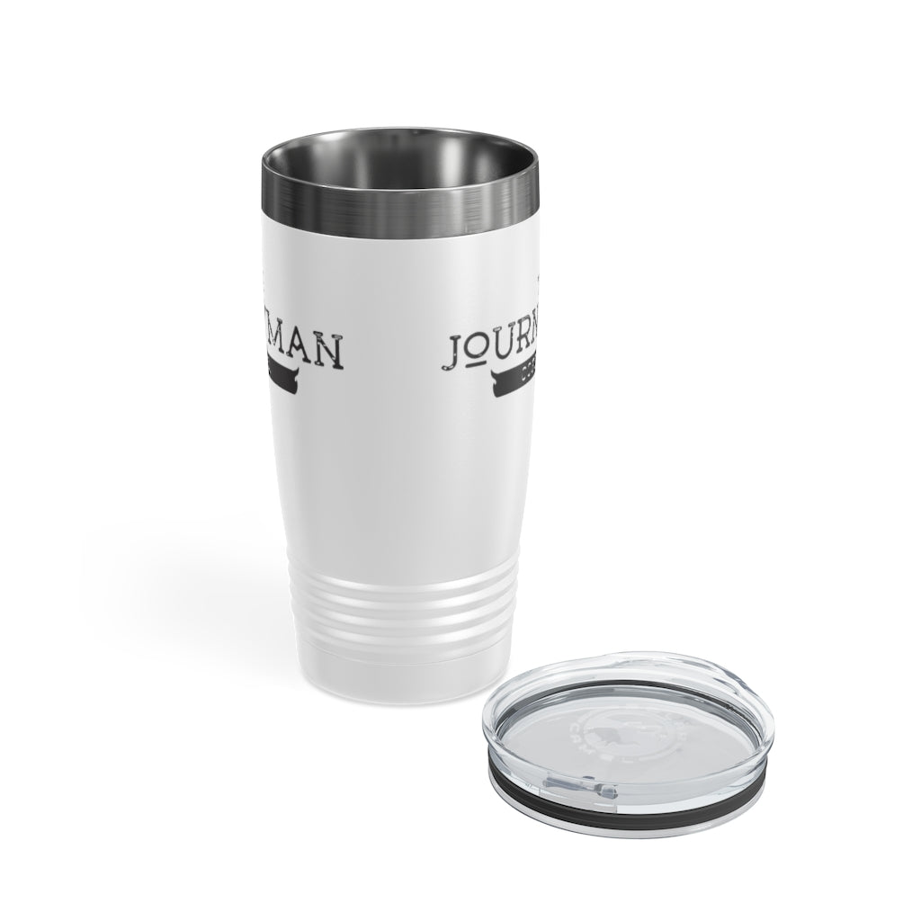 The Journeyman Vintage White Tumbler 20oz