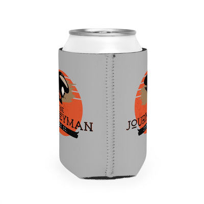 The Journeyman Logo Can Cooler