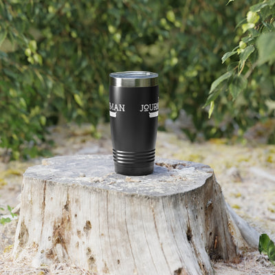 The Journeyman Vintage Black Tumbler 20oz