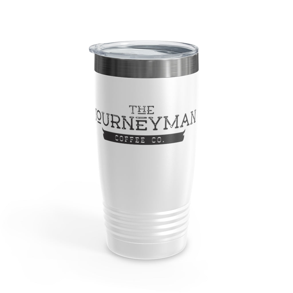 The Journeyman Vintage White Tumbler 20oz