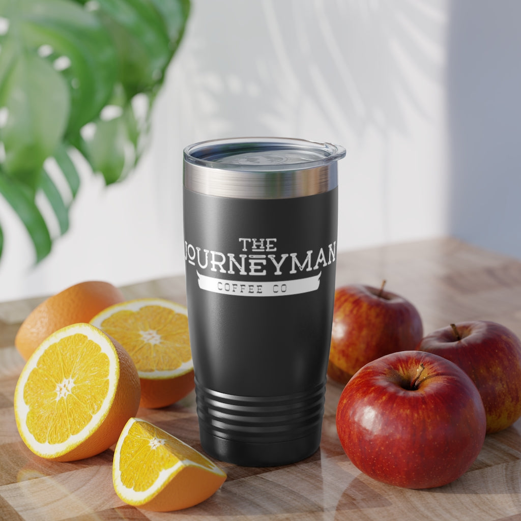 The Journeyman Vintage Black Tumbler 20oz