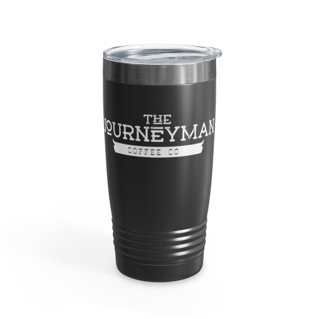 The Journeyman Vintage Black Tumbler 20oz