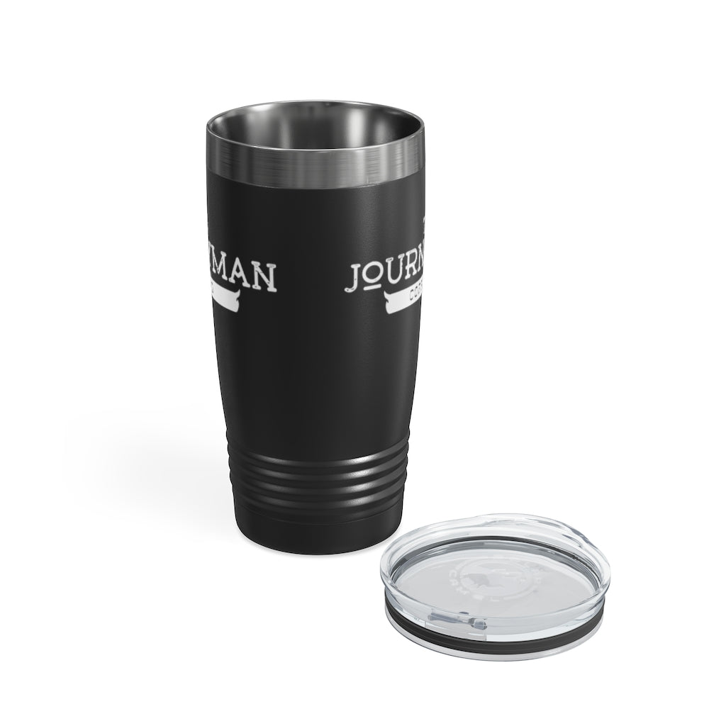 The Journeyman Vintage Black Tumbler 20oz